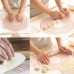 Garcent Silicone Baking Mat Non-Slip Silicone Fondant Mat Non-Stick Pastry Mat for Rolling with Measurements and Rolling Pin for Housewife Cooking Enthusiasts (Red) - B07DZKSMH8